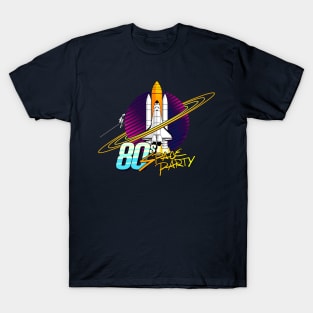80 Space Party - Alt T-Shirt